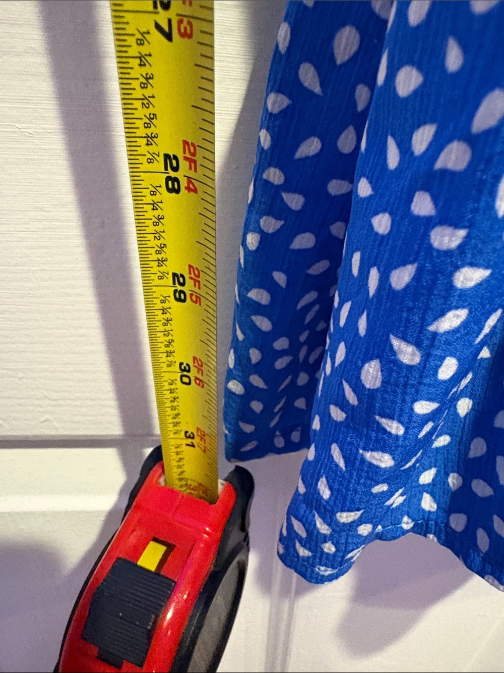 Blue Smocked Ruffle Sundress - Picture 3 of 4
